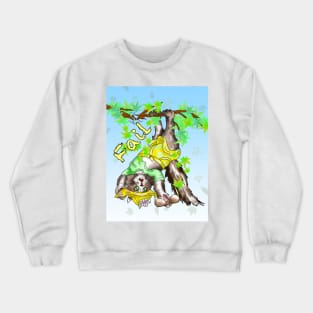 summer cat fail Crewneck Sweatshirt